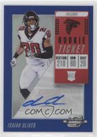 Rookie Ticket Autographs - Isaiah Oliver #/25