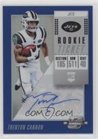 Rookie Ticket Autographs - Trenton Cannon [EX to NM] #/25