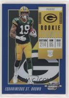 Rookie Ticket - Equanimeous St. Brown #/99