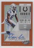 Rookie Ticket Autographs - Deon Cain #/49