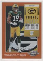 Rookie Ticket - Equanimeous St. Brown #/49