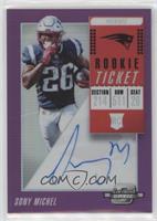 Rookie Ticket RPS Autographs - Sony Michel #/49