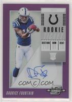 Rookie Ticket RPS Autographs - Daurice Fountain #/99