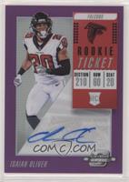 Rookie Ticket Autographs - Isaiah Oliver #/99