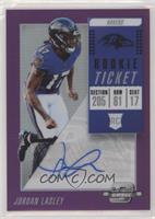 Rookie Ticket Autographs - Jordan Lasley #/99