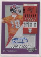Rookie Ticket Autographs - Riley Ferguson #/99