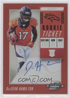 Rookie Ticket RPS Autographs - DaeSean Hamilton #/199