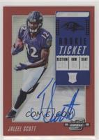 Rookie Ticket RPS Autographs - Jaleel Scott #/199