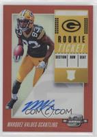 Rookie Ticket RPS Autographs - Marquez Valdes-Scantling #/199