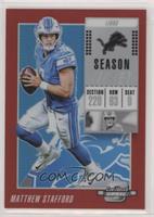 Matthew Stafford #/199