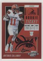 Rookie Ticket - Antonio Callaway #/199