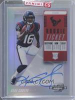 Rookie Ticket RPS Autographs - Keke Coutee [Uncirculated]