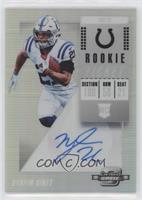 Rookie Ticket RPS Autographs - Nyheim Hines