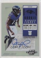 Rookie Ticket Autographs - Jordan Lasley