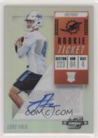 Rookie Ticket Autographs - Luke Falk