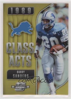 2018 Panini Contenders Optic - Class Acts - Gold #CA-BS - Barry Sanders /10