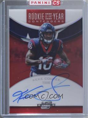 2018 Panini Contenders Optic - Rookie of the Year Contenders Autographs - Red #RYA-KC - Keke Coutee /199 [Uncirculated]
