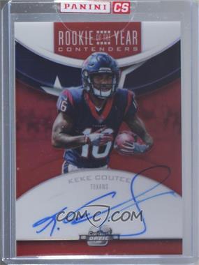 2018 Panini Contenders Optic - Rookie of the Year Contenders Autographs - Red #RYA-KC - Keke Coutee /199 [Uncirculated]