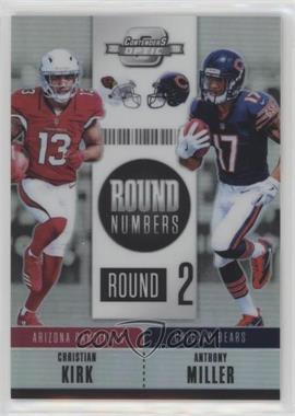 2018 Panini Contenders Optic - Round Numbers #RNA-KM - Christian Kirk, Anthony Miller /175