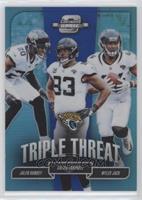 Jalen Ramsey, Calais Campbell, Myles Jack #/25