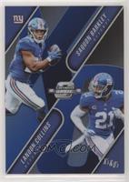 Saquon Barkley, Landon Collins #/25