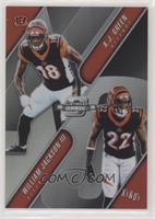 A.J. Green, William Jackson III #/175