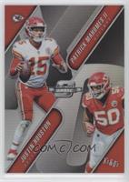 Patrick Mahomes II, Justin Houston #/175