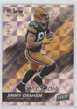 2018 Panini Day - The Top 100 - Checkerboard #89 - Jimmy Graham /99