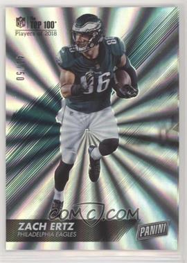 2018 Panini Day - The Top 100 - Rainbow Spokes #68 - Zach Ertz /50