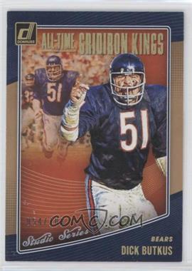 2018 Panini Donruss - All-Time Gridiron Kings - Studio Series #AGK-7 - Dick Butkus /100