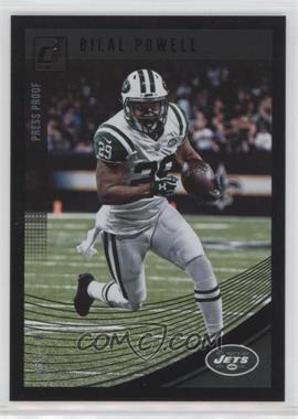 2018 Panini Donruss - [Base] - Press Proof Black #214 - Bilal Powell /10