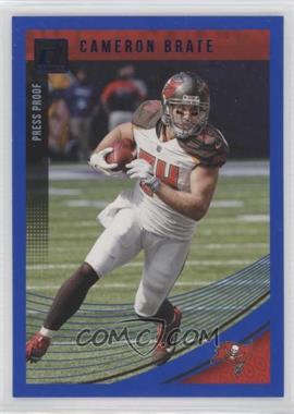 2018 Panini Donruss - [Base] - Press Proof Blue #269 - Cameron Brate