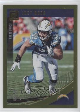 2018 Panini Donruss - [Base] - Press Proof Gold #156 - Joey Bosa /50