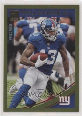 2018 Panini Donruss - [Base] - Press Proof Gold #202 - Odell Beckham Jr. /50