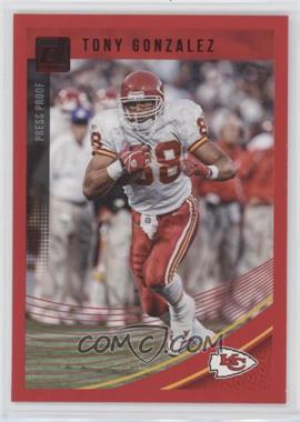 2018 Panini Donruss - [Base] - Press Proof Red #112 - Tony Gonzalez