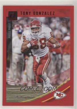 2018 Panini Donruss - [Base] - Press Proof Red #112 - Tony Gonzalez