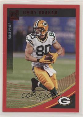 2018 Panini Donruss - [Base] - Press Proof Red #259 - Jimmy Graham [EX to NM]