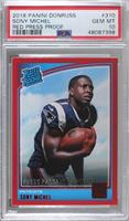 Rated Rookie - Sony Michel [PSA 10 GEM MT]