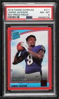 Rated Rookie - Lamar Jackson [PSA 8 NM‑MT]