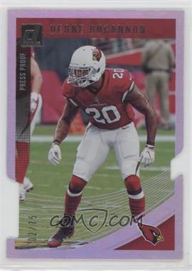 2018 Panini Donruss - [Base] - Press Proof Silver Die-Cut #5 - Deone Bucannon /75