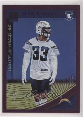 2018 Panini Donruss - [Base] - Stat Line Season #358 - Rookie - Derwin James /84