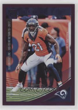 2018 Panini Donruss - [Base] - Stat Line Season #86 - Aqib Talib /103