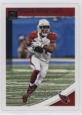 2018 Panini Donruss - [Base] #1 - David Johnson [Good to VG‑EX]