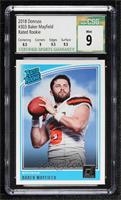 Rated Rookie - Baker Mayfield [CSG 9 Mint]