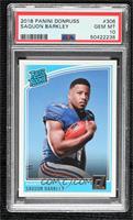 Rated Rookie - Saquon Barkley [PSA 10 GEM MT]