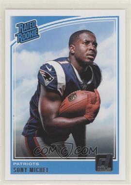 2018 Panini Donruss - [Base] #310 - Rated Rookie - Sony Michel