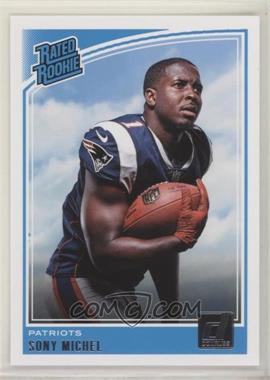 2018 Panini Donruss - [Base] #310 - Rated Rookie - Sony Michel