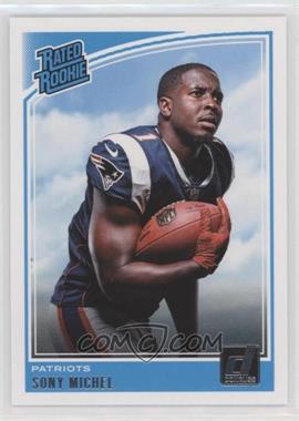 2018 Panini Donruss - [Base] #310 - Rated Rookie - Sony Michel