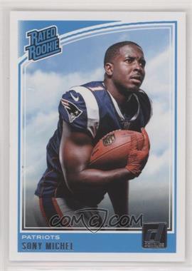 2018 Panini Donruss - [Base] #310 - Rated Rookie - Sony Michel