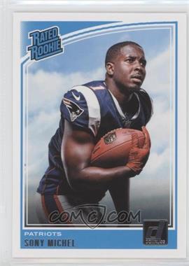 2018 Panini Donruss - [Base] #310 - Rated Rookie - Sony Michel